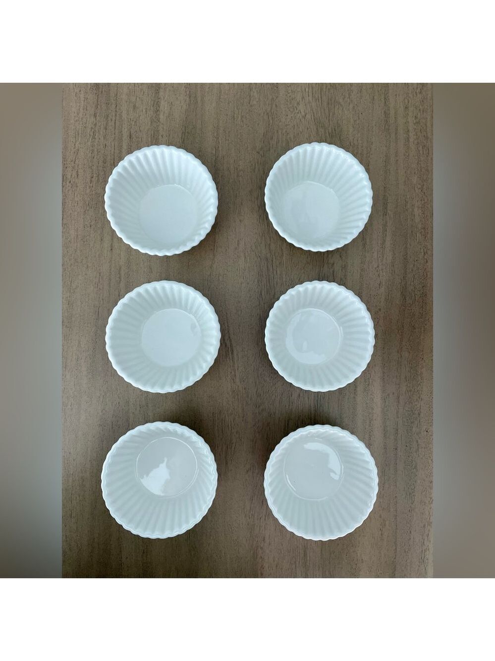 NWT Superior Porcelain Set of 6 Round Dishes - Picture 3 of 9